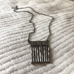 Silver Boho Inspired Necklace